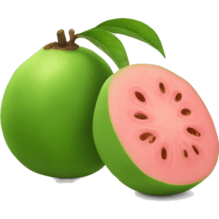 a guava emoji