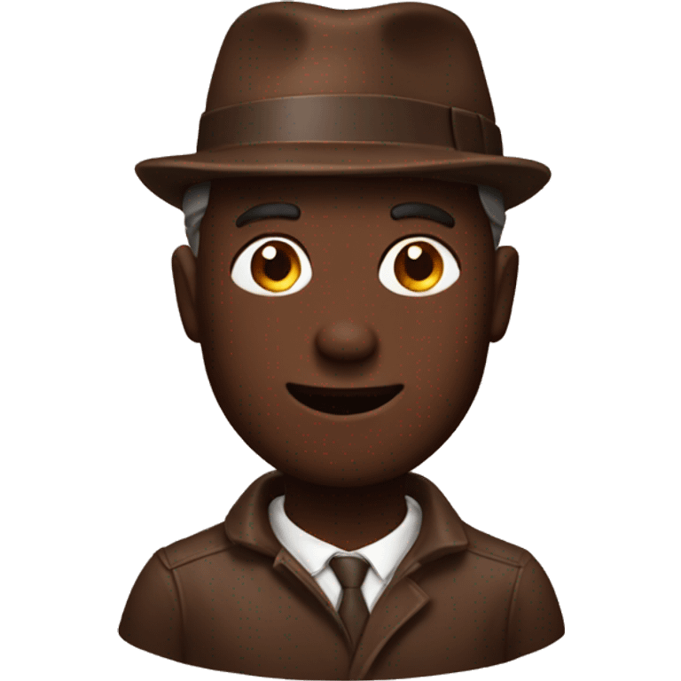 Choco man emoji