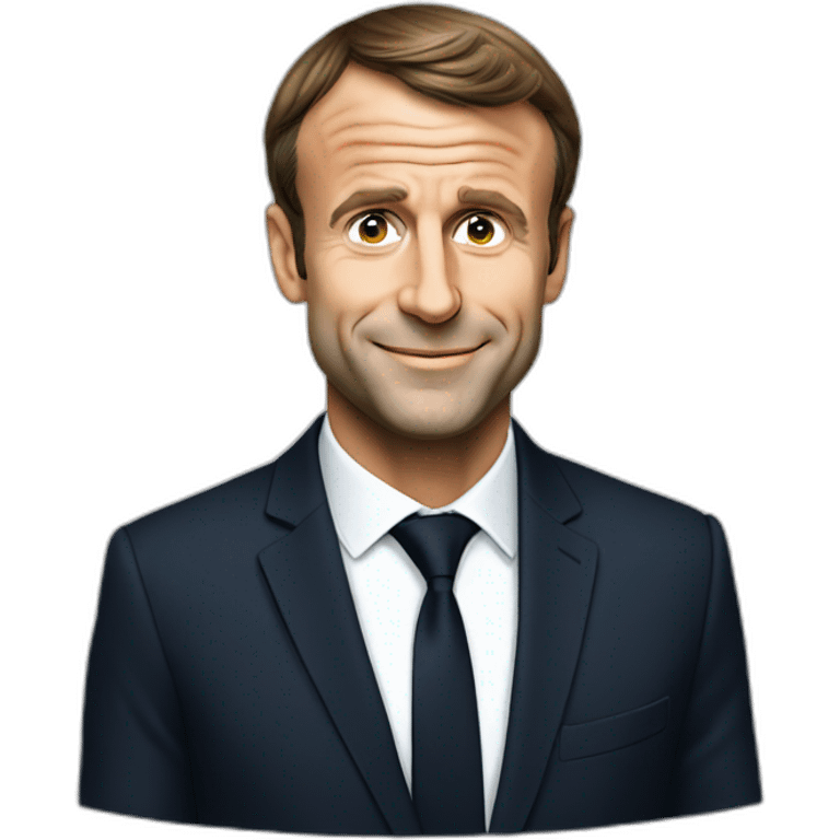 emmanuel macron  emoji