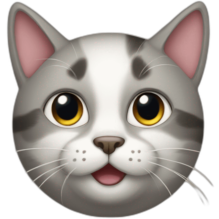 Cartoon cat emoji