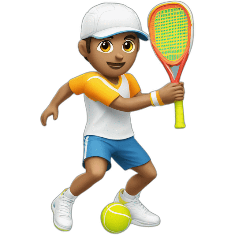 jugador de padel emoji