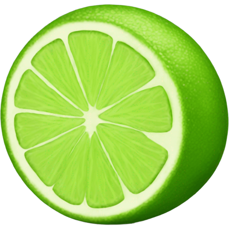 Lime emoji