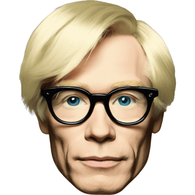 Andy Warhol art emoji