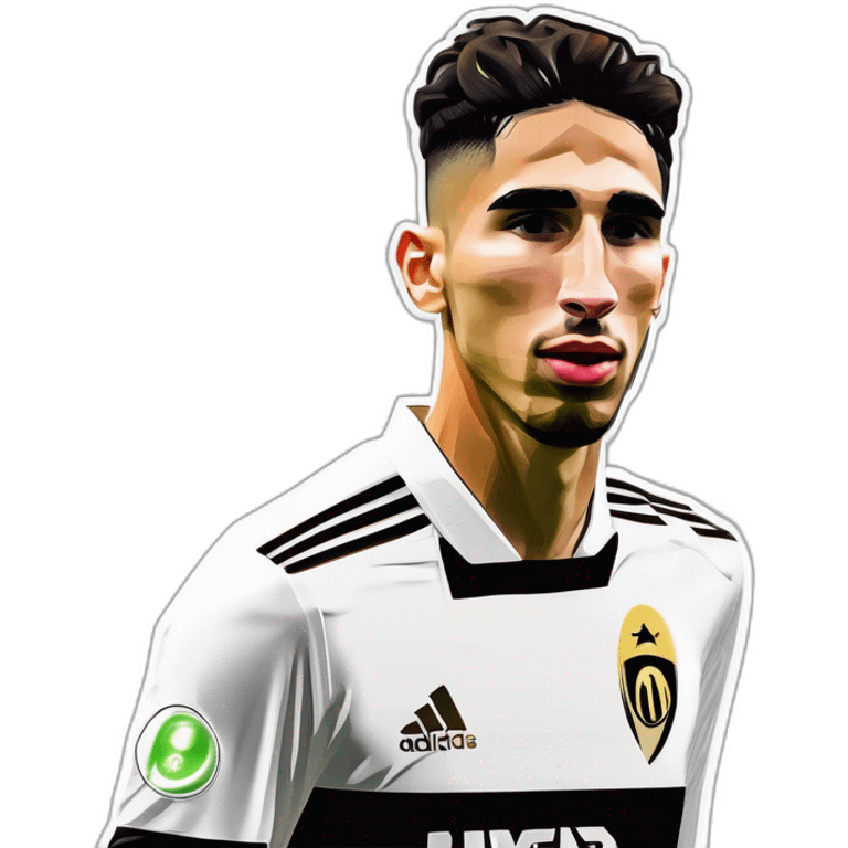 achraf hakimi emoji