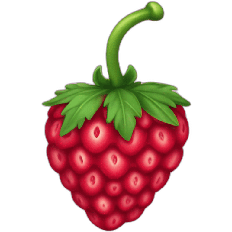 Fraise framboise mirtylle emoji