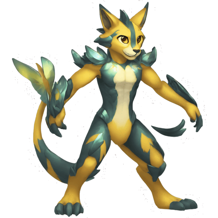 Shiny Anthro Sona Fakémon Full Body emoji