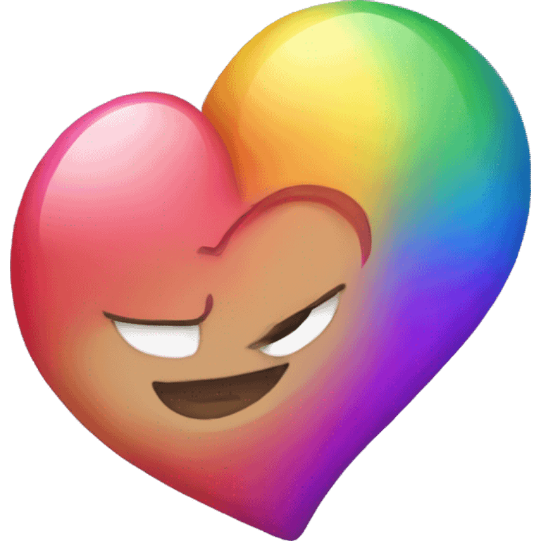 rainbow heary emoji