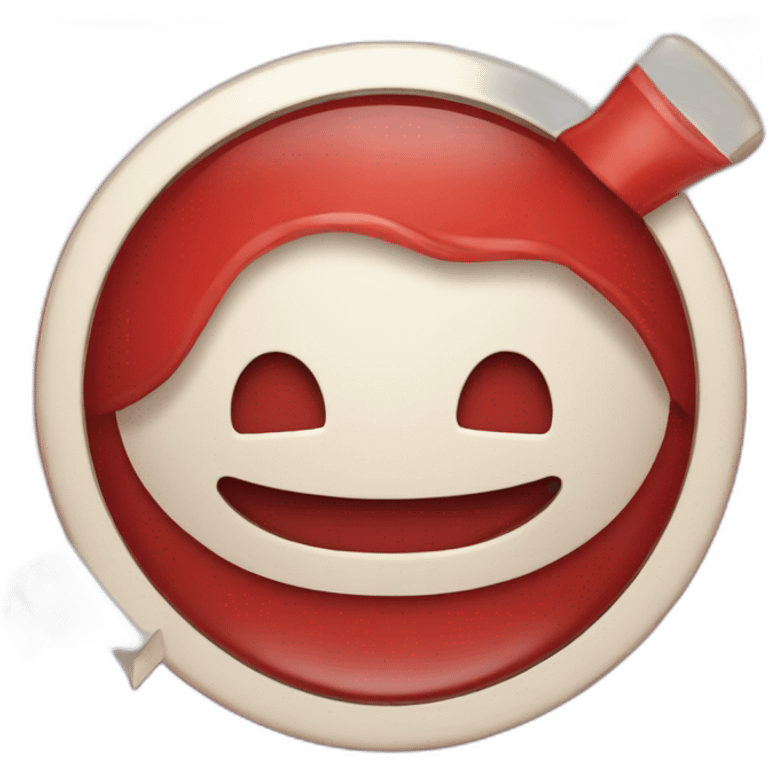 red stamp with word approved emoji