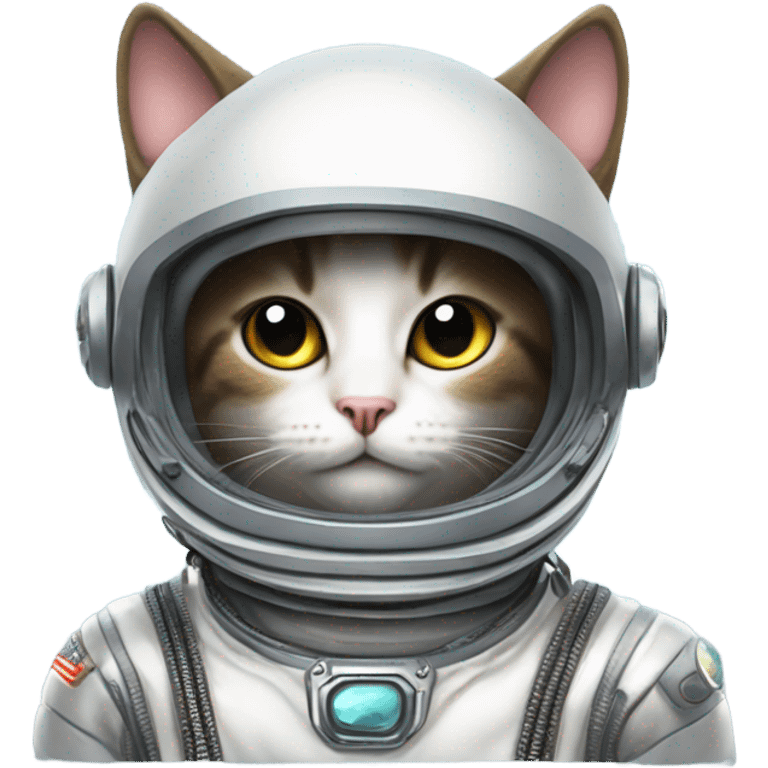 cat in a spacesuit emoji