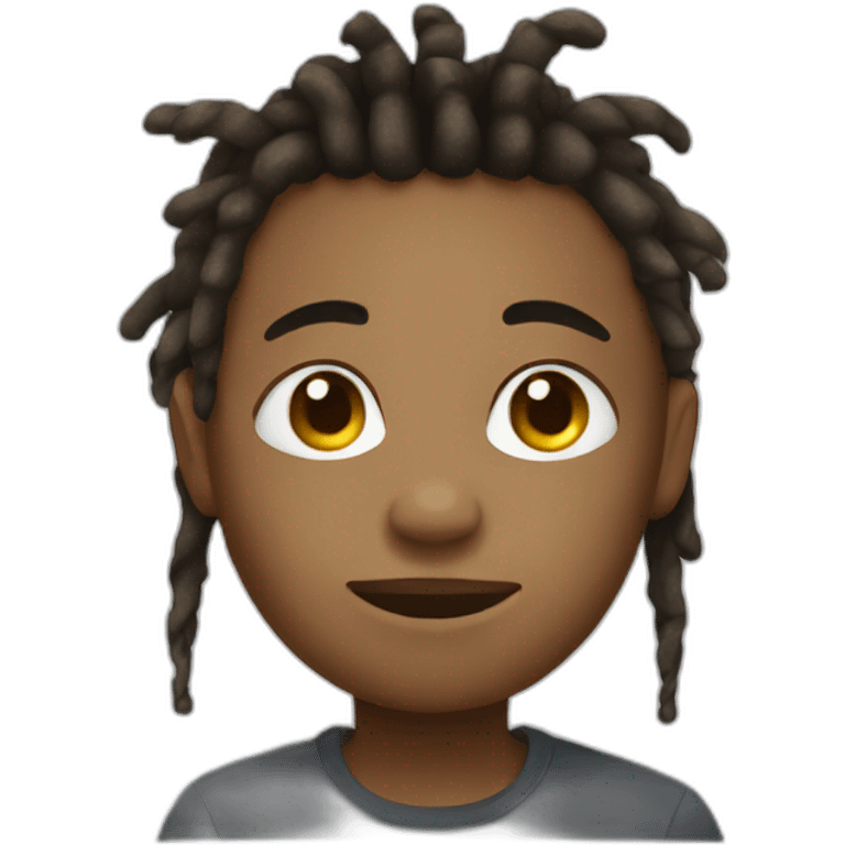 Boy with dreads emoji