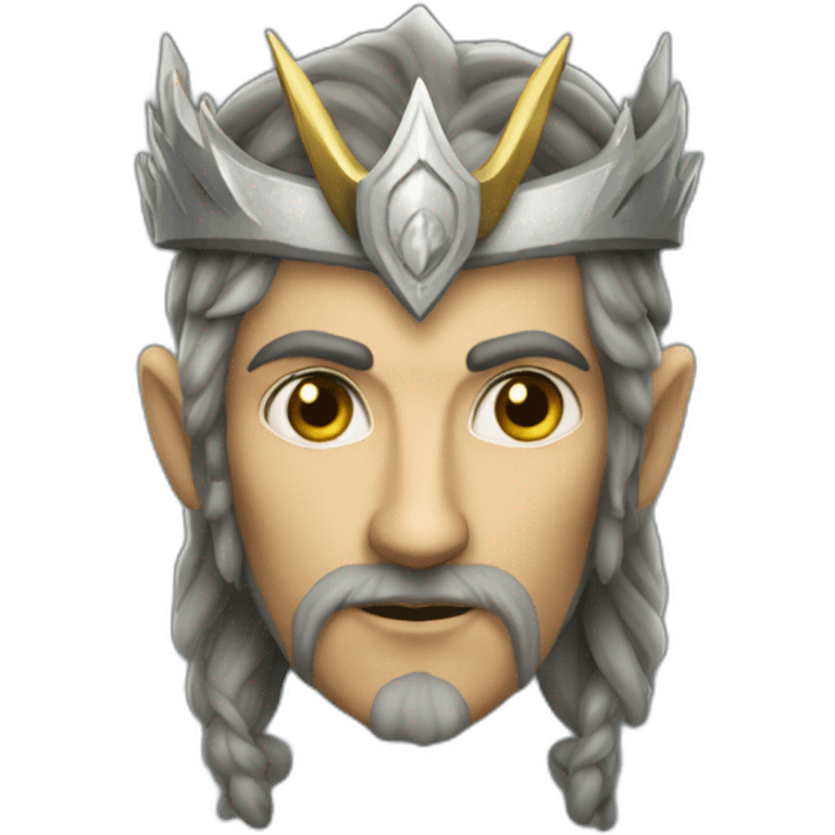 Turgon High King of the Noldorin Elves emoji