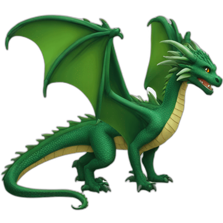 Dragon, feu emoji