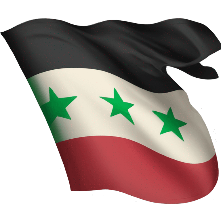 Independent Syria flag emoji