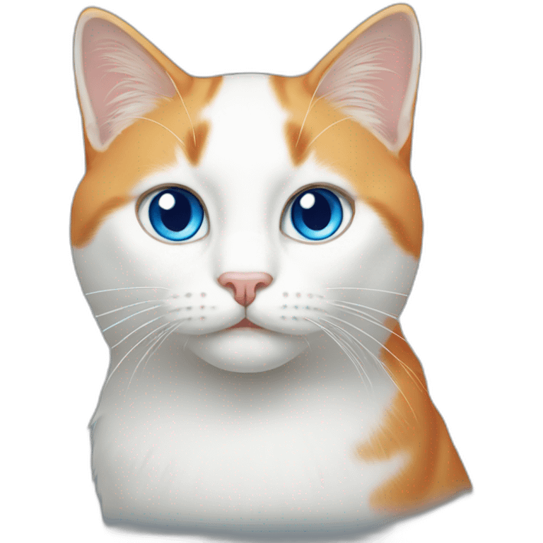 White-orange-cat-with-blue-eyes emoji