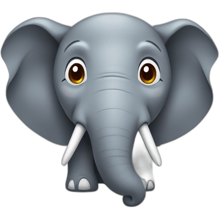 Elephant with Mole emoji