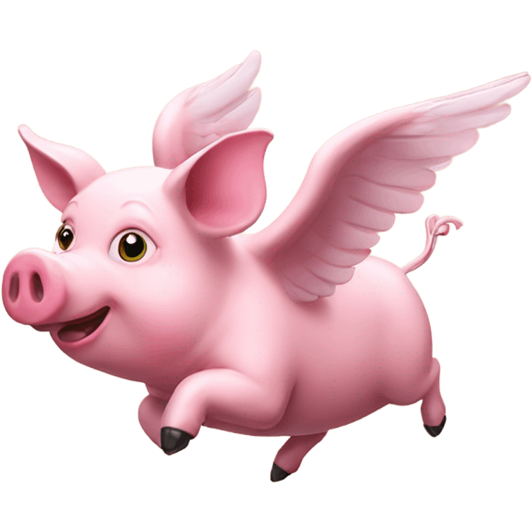 flying pig emoji