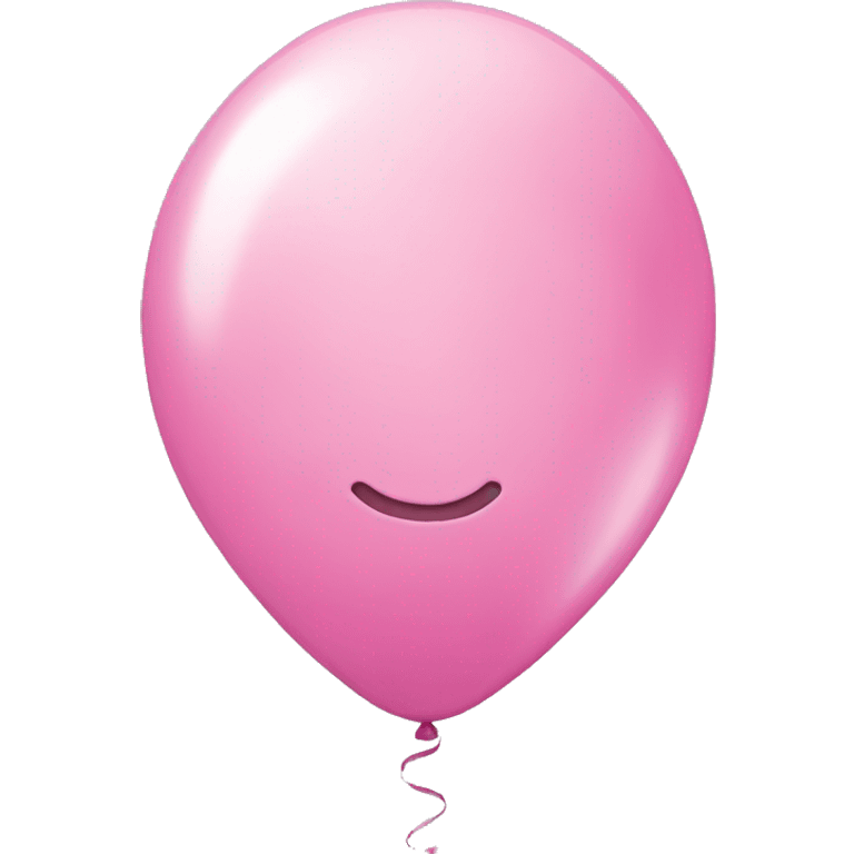 pink number one balloon emoji