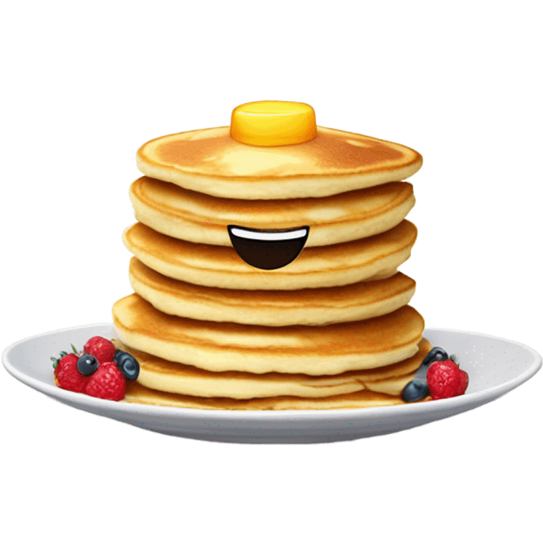 Singing stack of pancakes  emoji