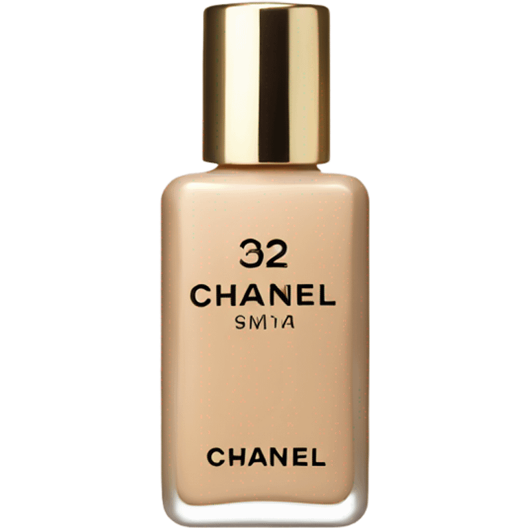 beige chanel makeup bottle emoji