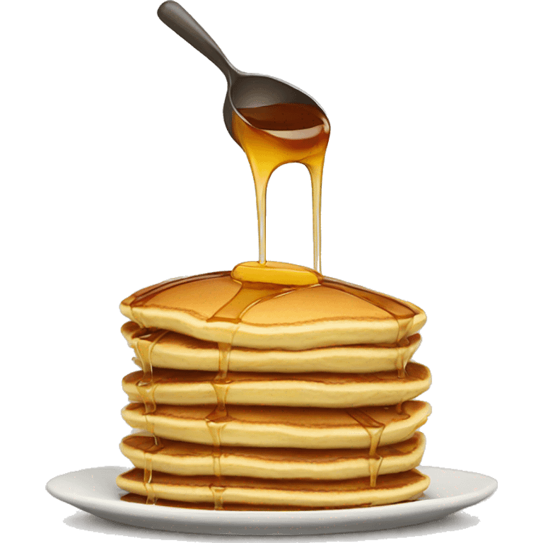 Pancakes with syrup  emoji