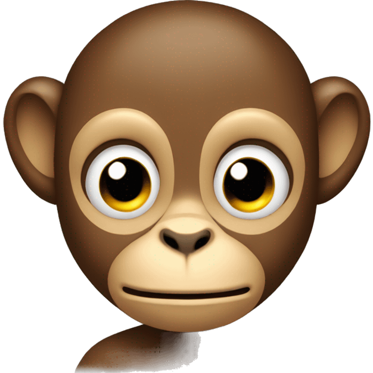 Monkey with question mark  emoji