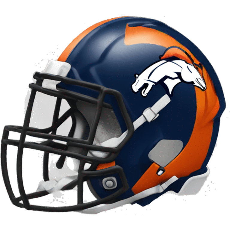 Broncos football  emoji