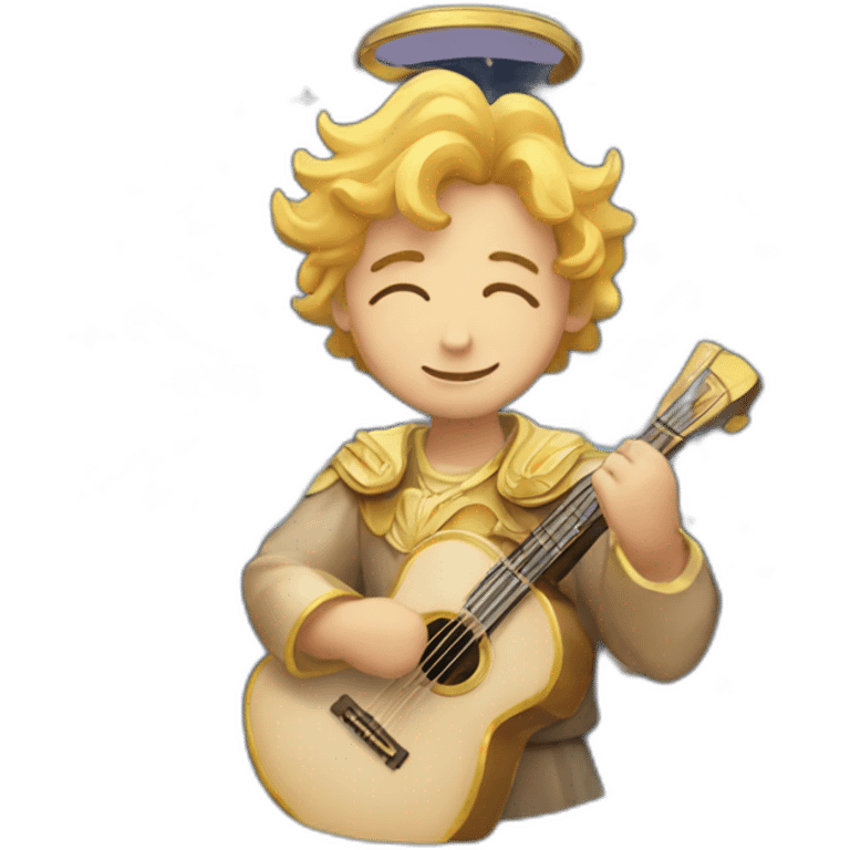 Celestial angel bard emoji