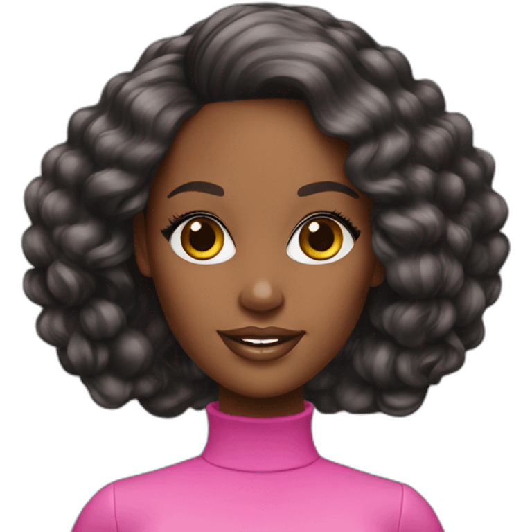 Black Barbie emoji