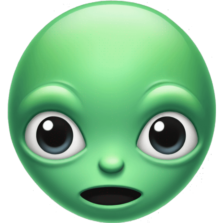 Cute alien  emoji