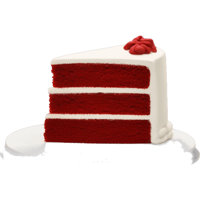 red velvet cake emoji