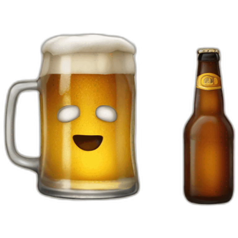 Chat bière emoji