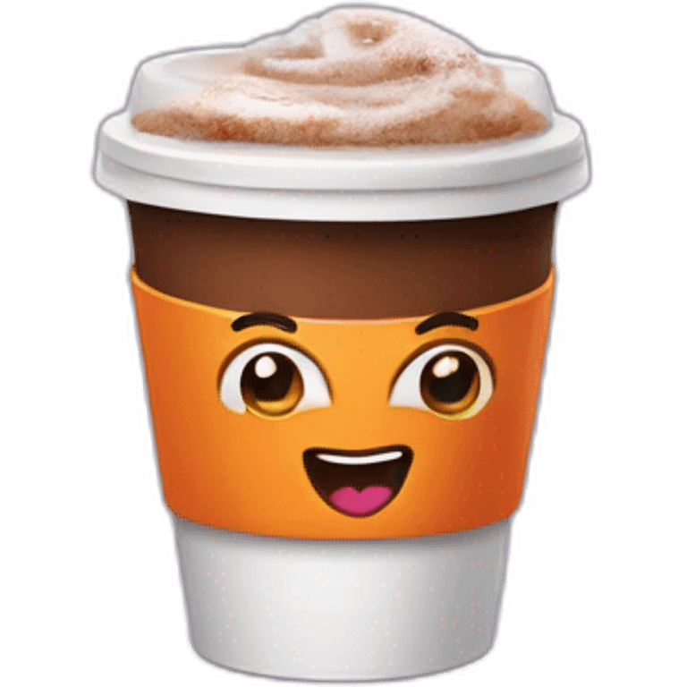 Dunkin Donuts hot Coffee emoji