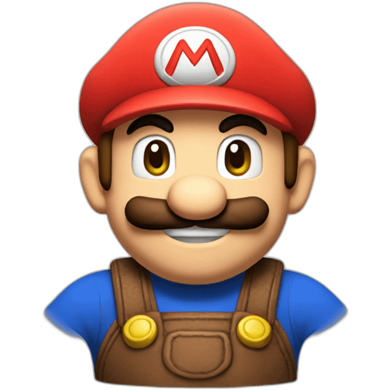 Mario plumber emoji