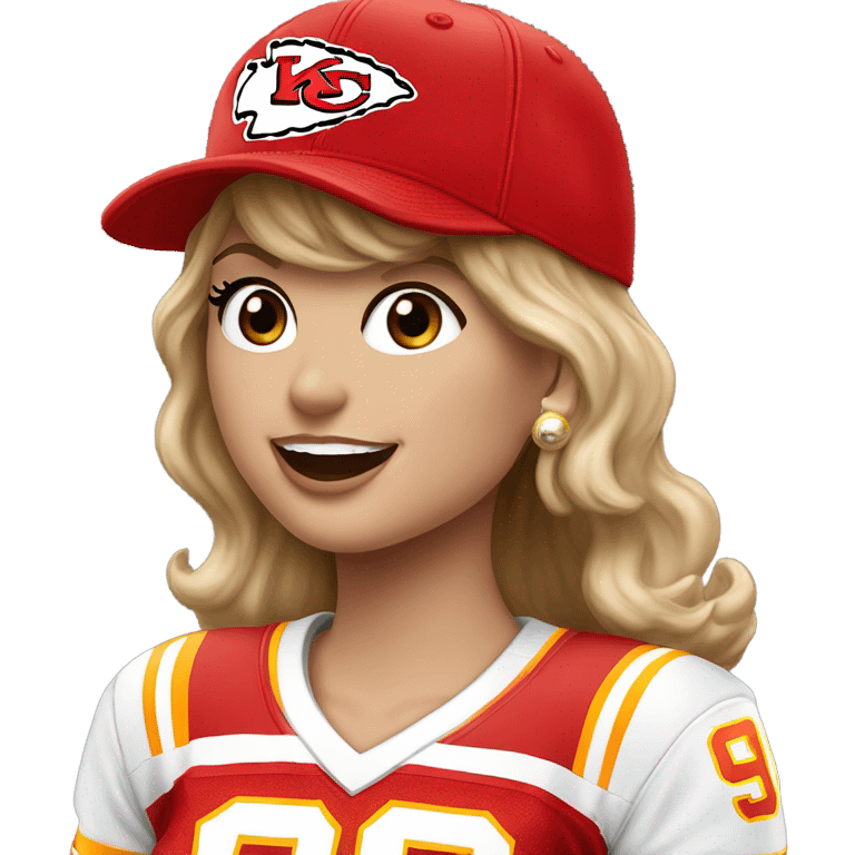 Taylor swift chiefs emoji