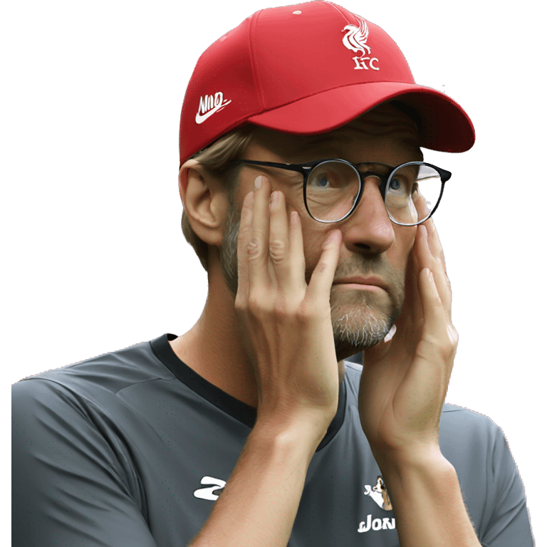 Klopp facepalm emoji