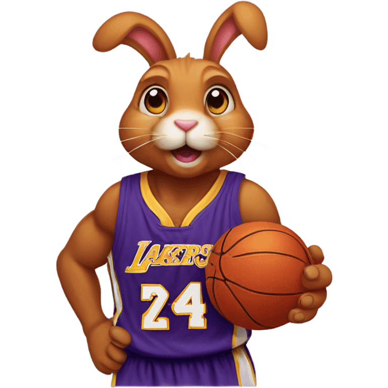 Ginger Bunny Kobe Bryant emoji