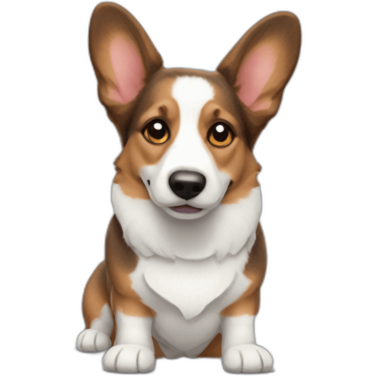 Cardigan welsh corgi emoji