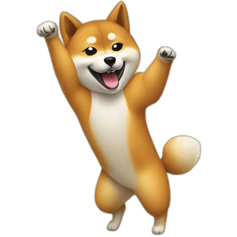 shiba inu dancing emoji