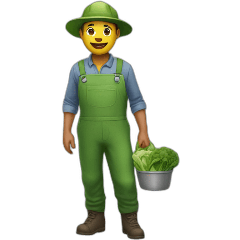 vegetable worker emoji