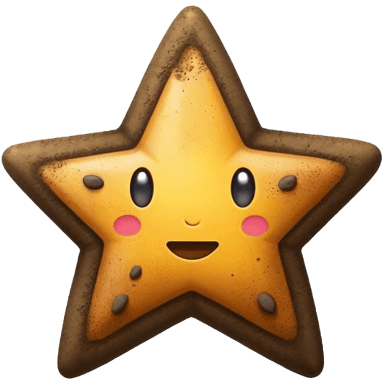 Dirt star emoji