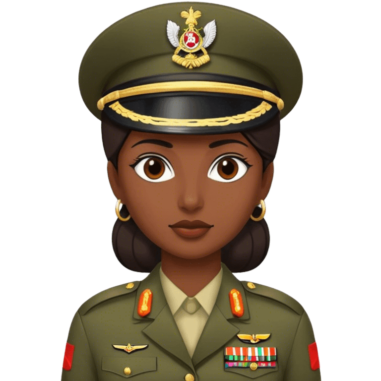 women in indian army emoji