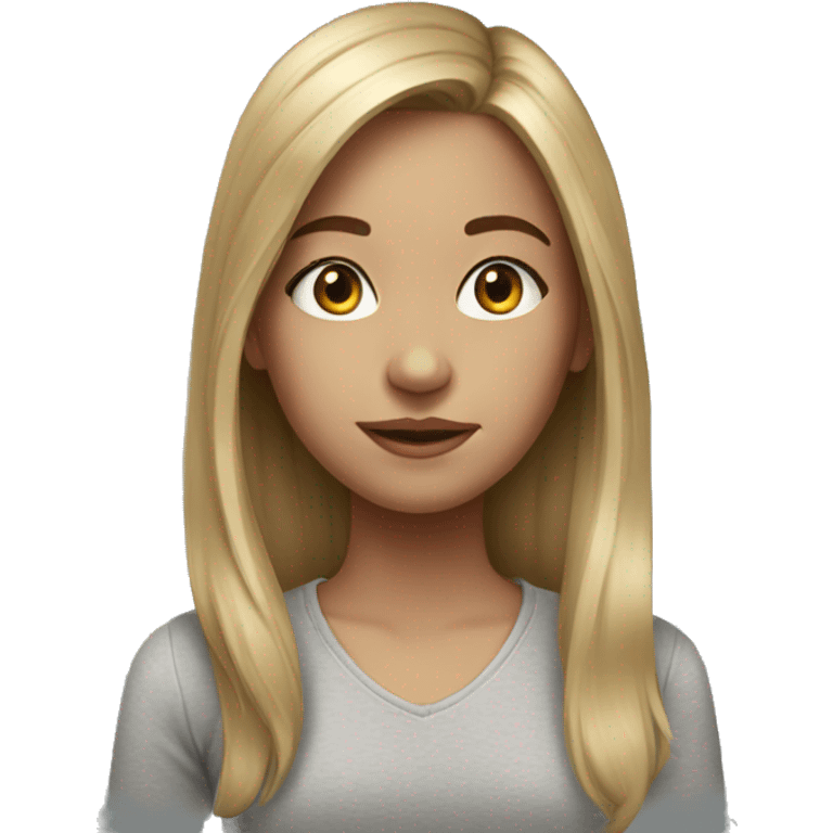 realistic portrait of a girl emoji