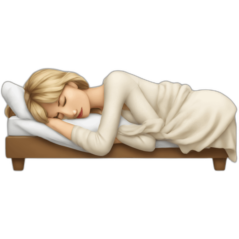 taylor swift sleeping emoji