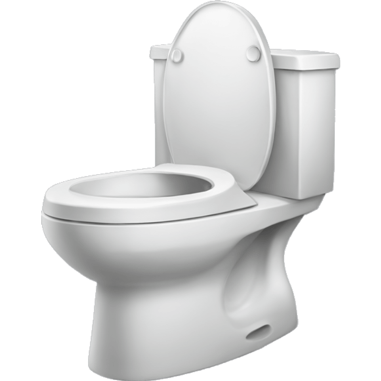 normal toilet but skibidi emoji