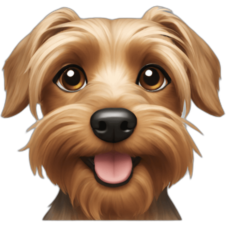 yorkie dachshund mix emoji