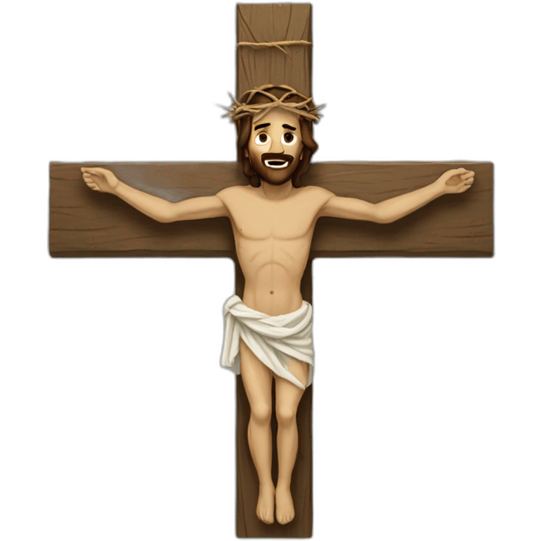 Crucified Jesus emoji