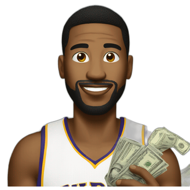 nba player with money emoji