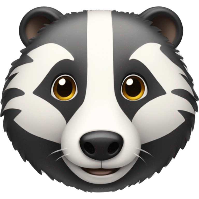 smiling badger emoji