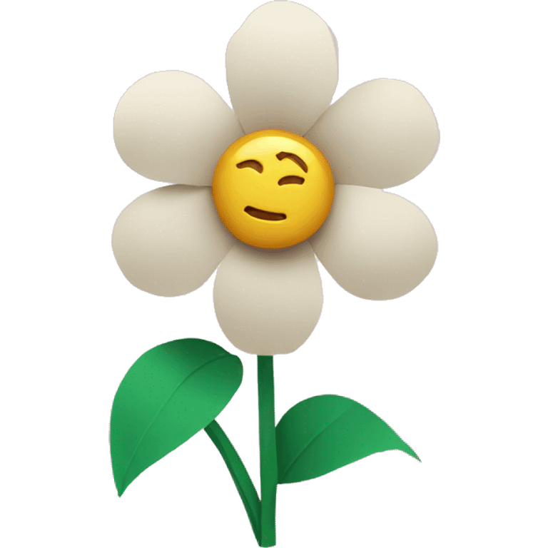 flower made of paper emoji