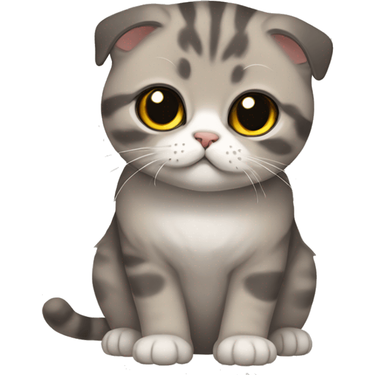 Scottish Fold Cat emoji